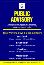 Public Advisory Poster