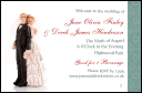 Vintage Bride and Groom Drink Ticket