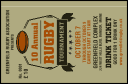 Rugby Tournament Drink Ticket