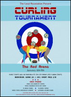 Curling Tournament Flyer