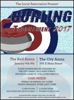 Curling Tournament 2017 Flyer