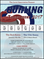 Curling Tournament 2017 Image Flyer