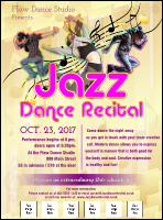 Jazz Dance Image Flyer