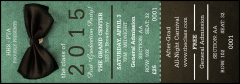 Bow Tie Reserved Event Ticket