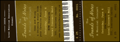 Sounds of Notes Event Ticket