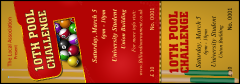 Pool Challenge Event Ticket