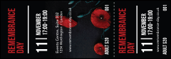 Remembrance Day Event Ticket