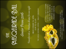 Masquerade Ball 2 Invitation