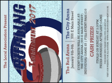 Curling Tournament 2017 Invitation