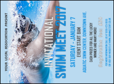Swim Meet Invitation
