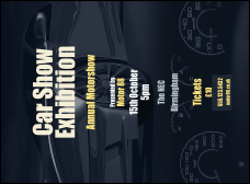 Car Show Speed Dial Invitation