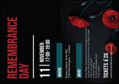 Remembrance Day Postcard