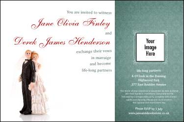 Vintage Bride and Groom Poster