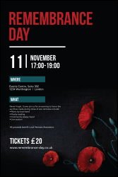 Remembrance Day Poster