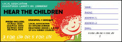 Children's Music Raffle Ticket