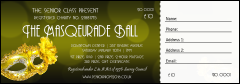 Masquerade Ball 2 Raffle Ticket