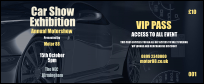 Car Show Speed Dial VIP Pass