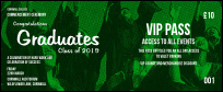 Graduation - Green VIP Pass